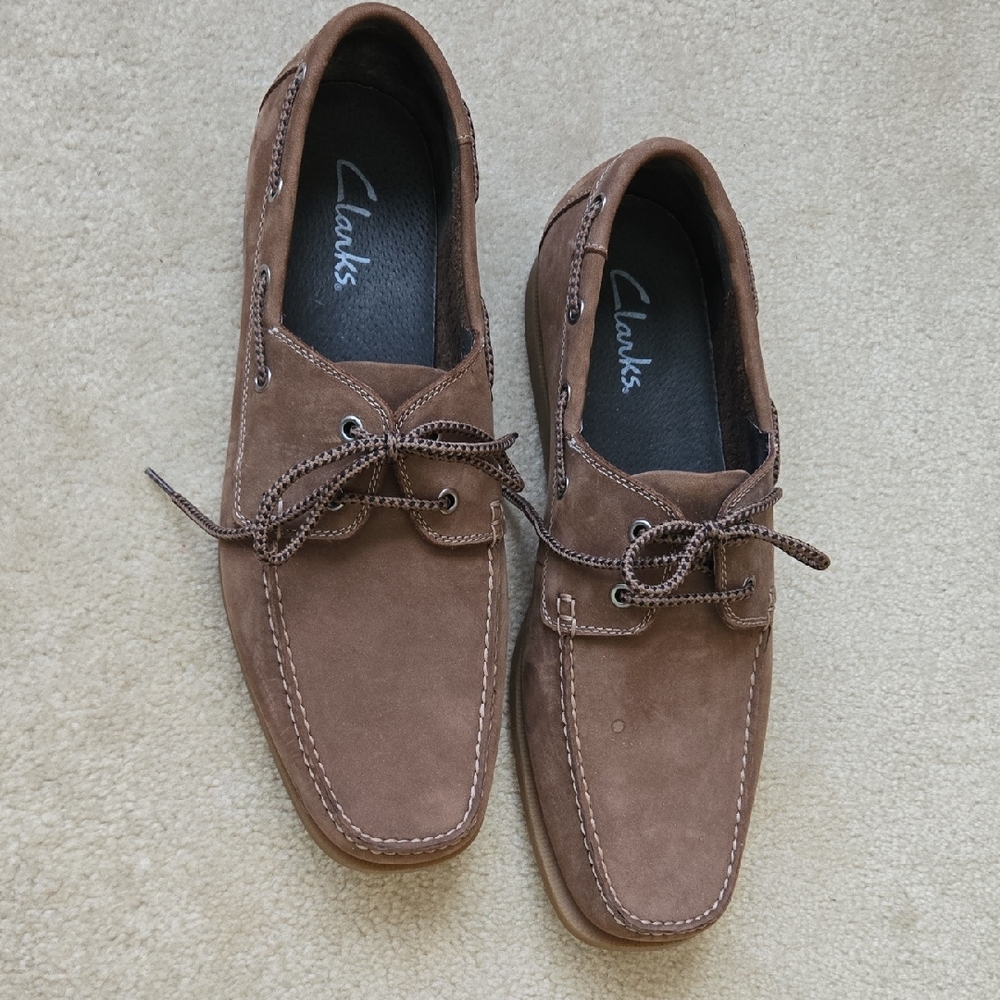 Clarks Men's Tan Boat Shoes